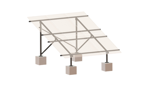 Frameless鋼鉄太陽構造の反腐食によって電流を通されるパネルの地上の台紙の棚