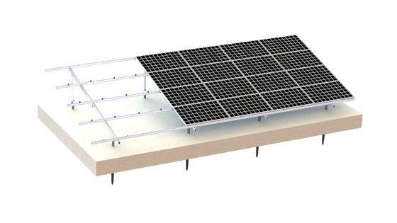 45程度60M/Sの太陽アルミニウム構造Frameless PVシステム