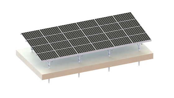 A2-70 Aluminium Solar Mounting Structure 88m/S Ground System