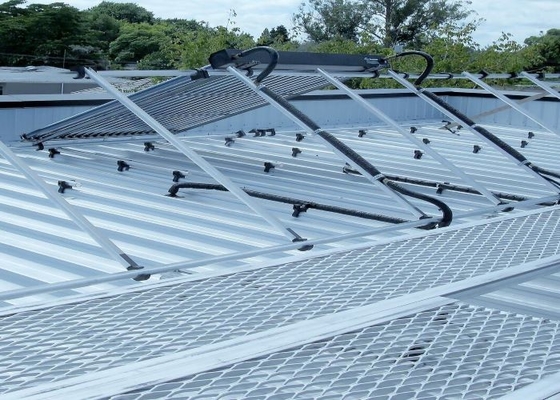 安全性質Catwayは金属の太陽取付けシステムのためのアルミニウム通路に屋根を付ける