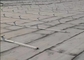 平屋根の太陽土台システムPV AL6005パネルの台紙を折る三脚
